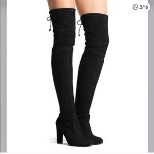 Stuart Weitzman / Highland over the knee suede heeled Boot 7